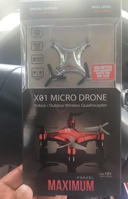 X01 micro store drone walmart