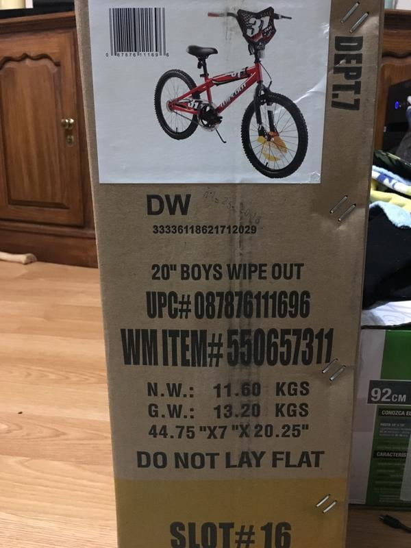 wipeout bike walmart