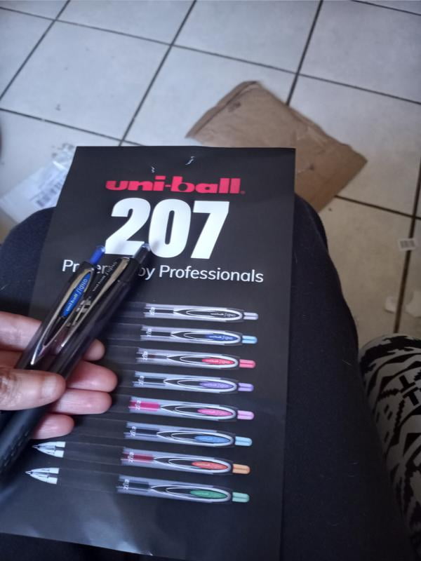 Uni-Ball Rollerball Inchiostro Gel Segno UMN-207 MICRO Blu