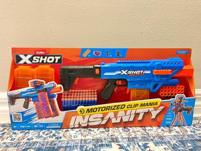 Customer reviews for XSHOT Insanity Motorized Clip Mania (72 Darts