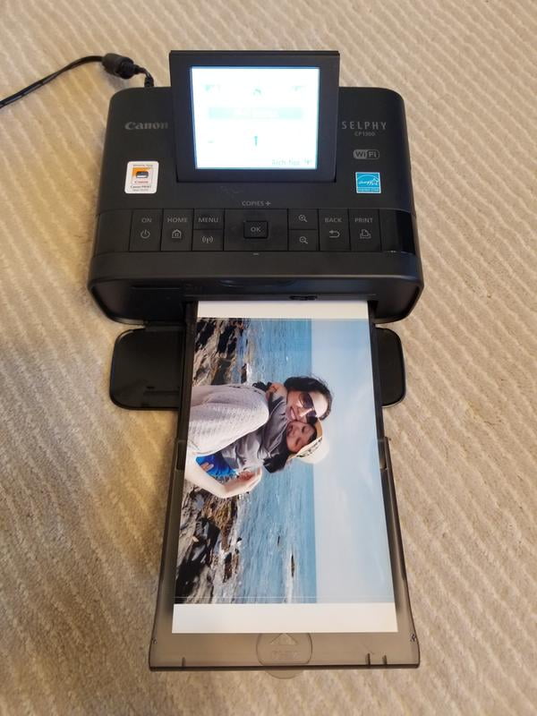 Midwest Photo Canon SELPHY CP1300 Wireless Compact Photo Printer Battery  Bundle - Black