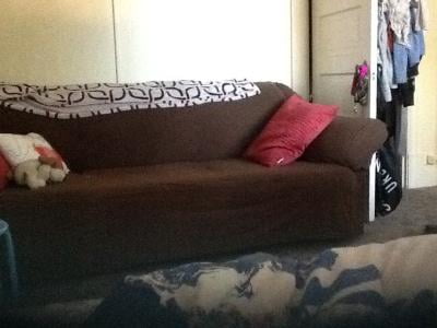 Mainstays Pixel 1 Piece Stretch Sofa Slipcover Black Walmart Com