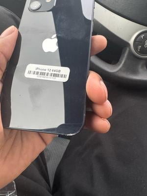 Apple Pre-Owned iPhone 12, Unlocked, 64GB Black, Fair Condition