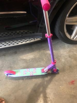 mgp alloy 100mm kick scooter pink