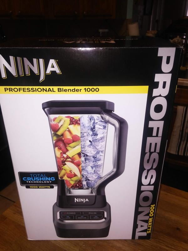 Ninja Professional Blender 1000 Stainless Euro Pro 1000W BL610, Has Small  Scratches 85.9 - Quarter Price