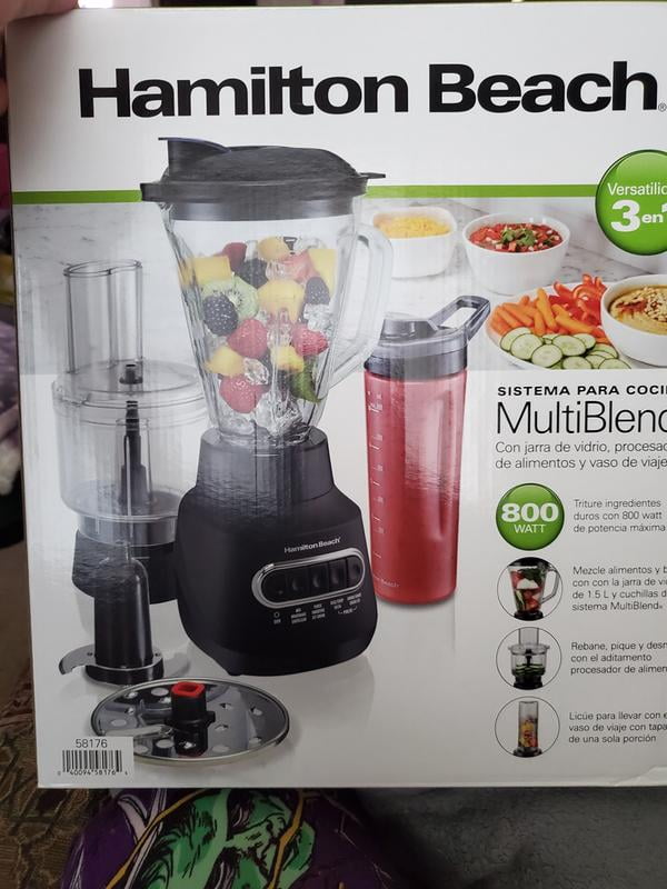 Hamilton Beach MultiBlend® Kitchen System with Blender and Food Processor -  53520