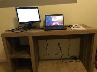 Better homes and gardens cube desk deals