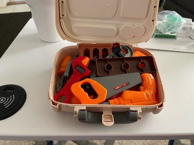 25Pcs Toddler's Tool Set, Age 2-4, Child's Carpenter Kit with