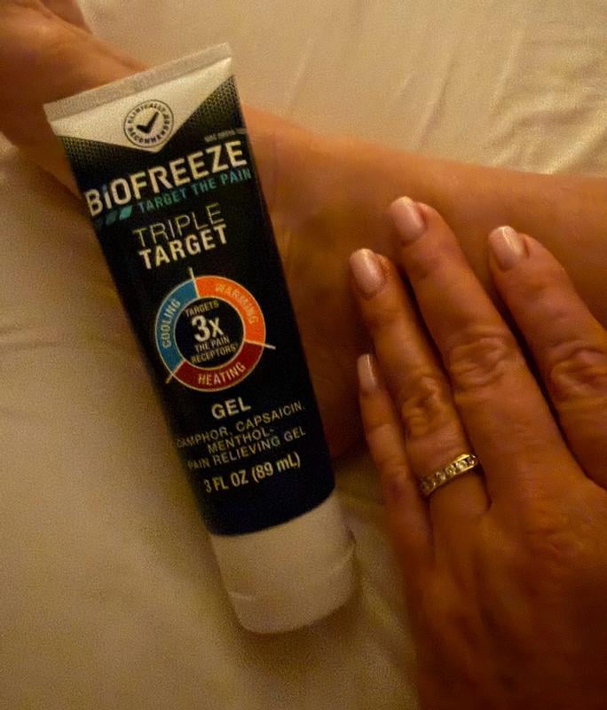 Biofreeze Triple Target Muscle & Arthritis Pain Relief Gel with