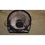 Mainstays 4 inch Metal Mini 360-degree Pivot USB Personal Desktop Fan ...