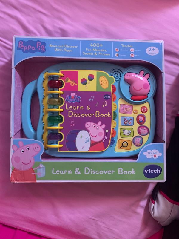 peppa pig learn and discover book