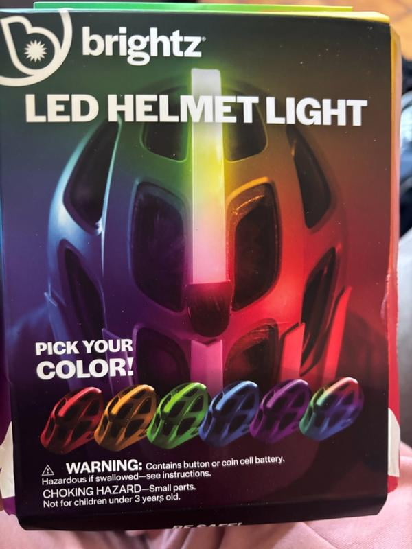 Brightz HelmetBrightz LED Bike Helmet Light, Flash & Constant