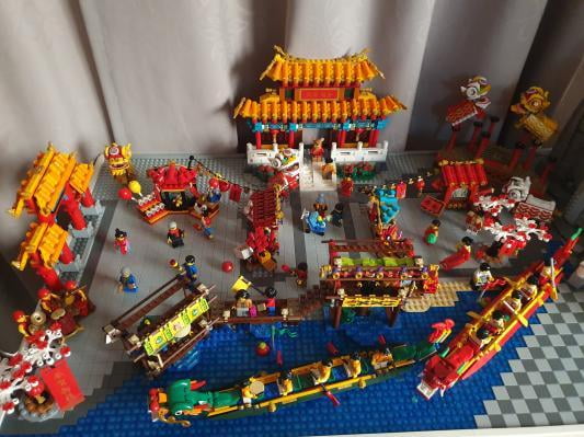 Lego Chinese New Year Temple Fair
