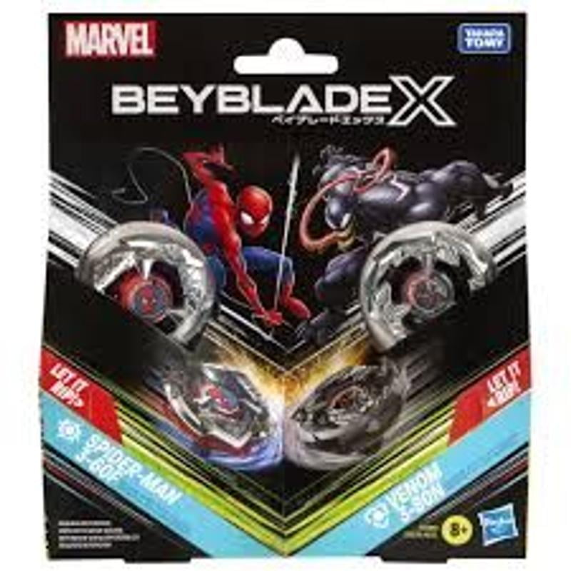 Beyblade X Jurassic World T. Rex vs. Mosasaurus Battling Top Set