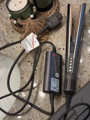 Dyson Airstrait Straightener, Nickel Copper, Dries and Straightens