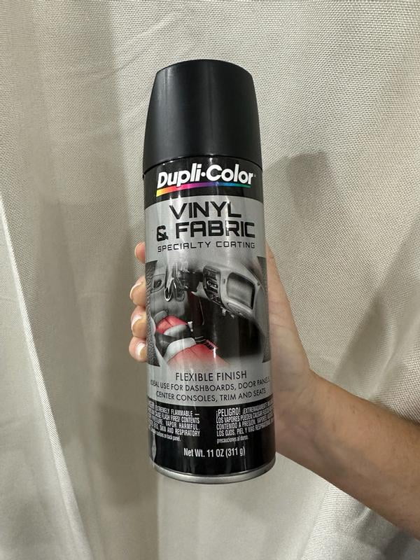 Duplicolor HVP103 Vinyl & Fabric Spray Paint Silver - 11 oz