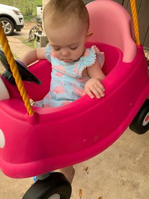 little tikes princess cozy coupe first swing