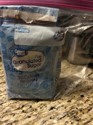 Great Value Pure Granulated Sugar 4 lb All-Purpose Baking