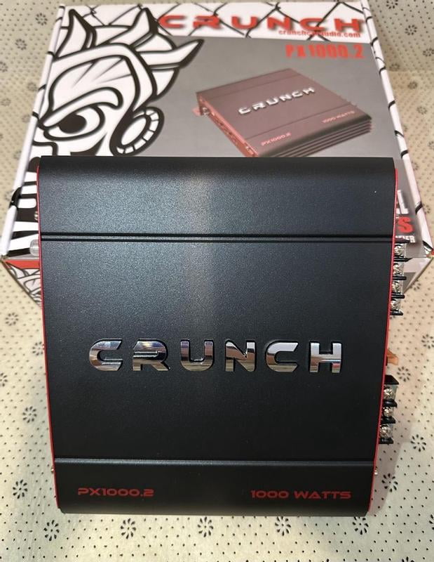 Crunch 12-Inch 800-Watt Car Subwoofer Speaker (2 Pack) with Audio