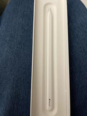 Apple, Stylus Pen, White, Supports Double Tapping, 2nd Gen