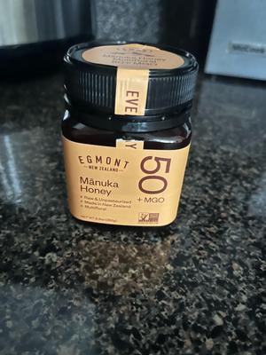 Customer reviews for Egmont Raw Manuka Honey MGO 50+ 8.8oz - Pure