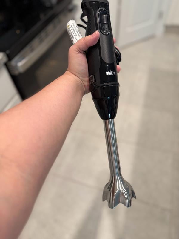Braun Multiquick 700-watt 9 Smart Speed Hand Blender, Black, New