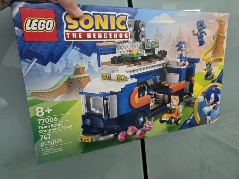 LEGO Sonic the Hedgehog Team Sonic Command Truck Building Toy for