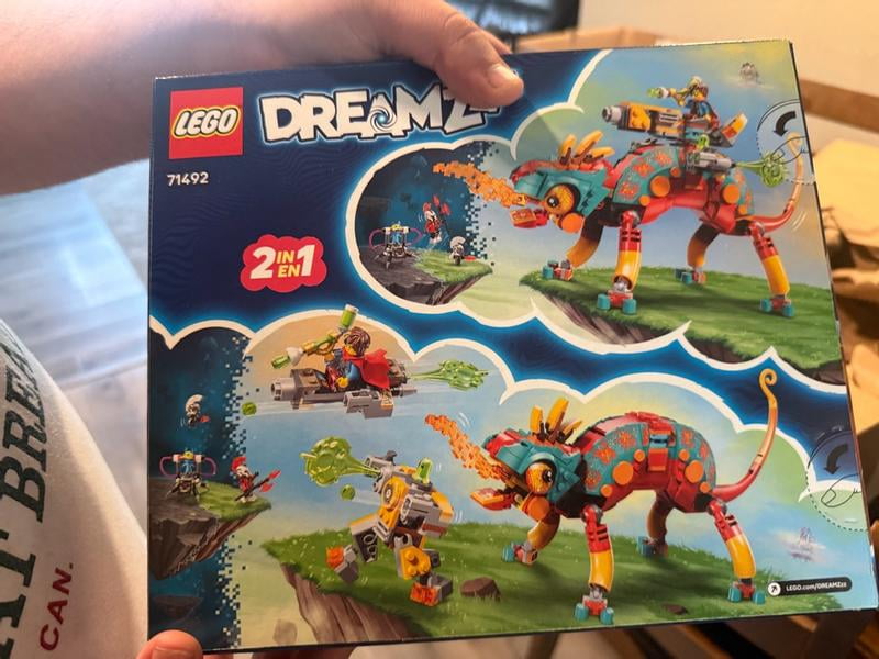 LEGO DREAMZzz Mateo‚Äôs Fire Chameleon Building Toy - Play Set for