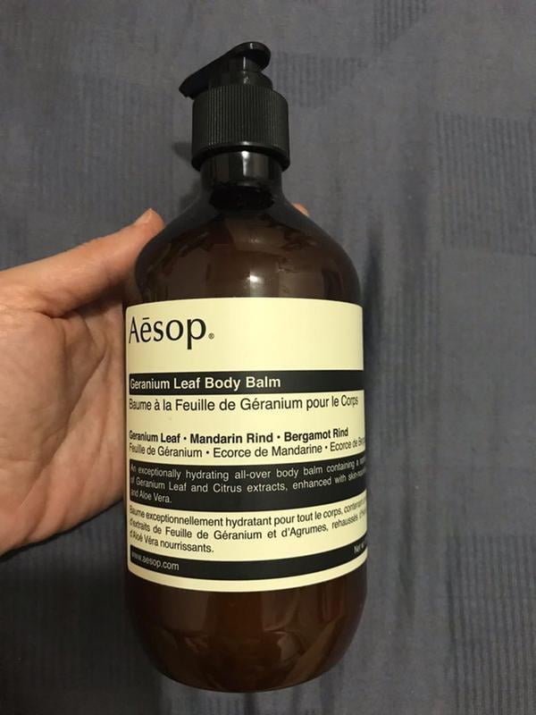 Customer reviews for Aesop Geranium Leaf Body Lotion Balm, 16.9 Oz