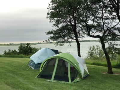 Coleman Evanston 6 Person Dome Tent With Screen Room