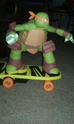 Featured image of post Teenage Mutant Ninja Turtles Skateboarding Mikey Remote Control Toy Explore the mutant world of the toys bedding and merchandise of the ninja turles at funstra