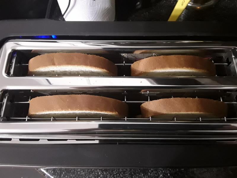 Elite Gourmet ECT-3100 Long Slot 4 Slice Toaster, Reheat, 6 Toast Sett –  JandWShippingGroup