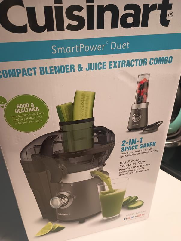 Cuisinart, Blender Juicer Combo, BJC-550, Space Saver 2-in-1