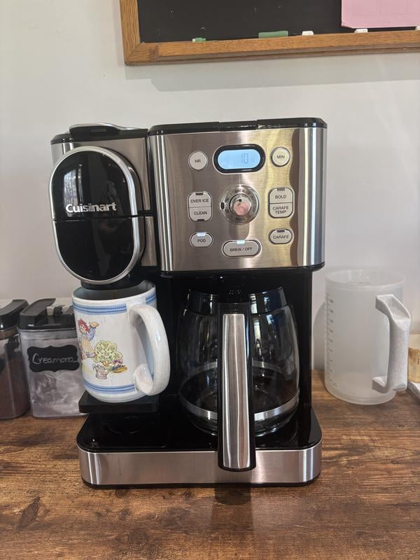 Cuisinart Brew Single Serve Pot Combo Brewer, Stainless Coffee Maker -  Walmart.com