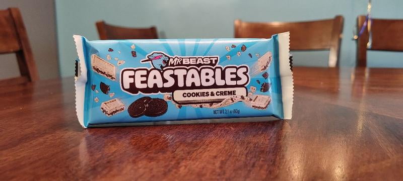 Customer reviews for Feastables Mr Beast Cookies and Creme White