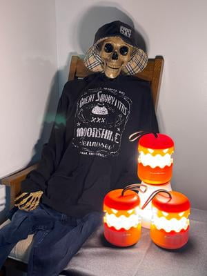 Everbrite 6-Pack Orange Collapsible Pumpkin Lanterns with Lanyards