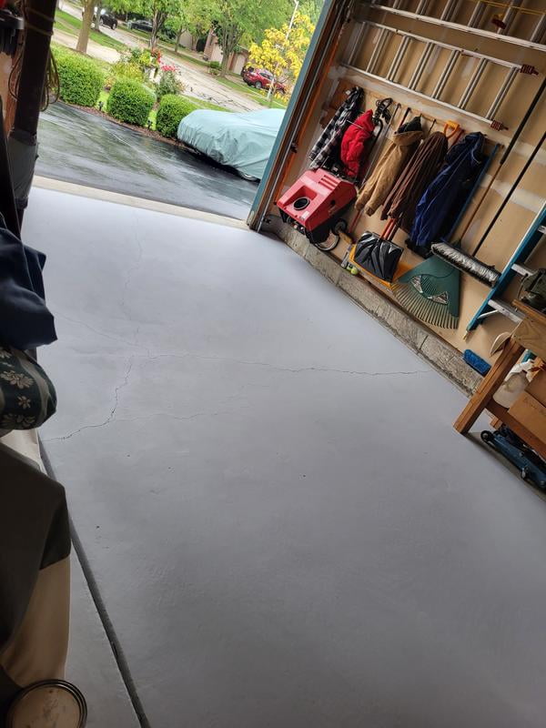 Greatmats Open Grid Interlocking Garage Floor Tiles, Gray