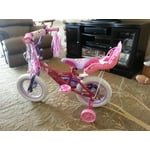 disney princess bike with doll carrier 16