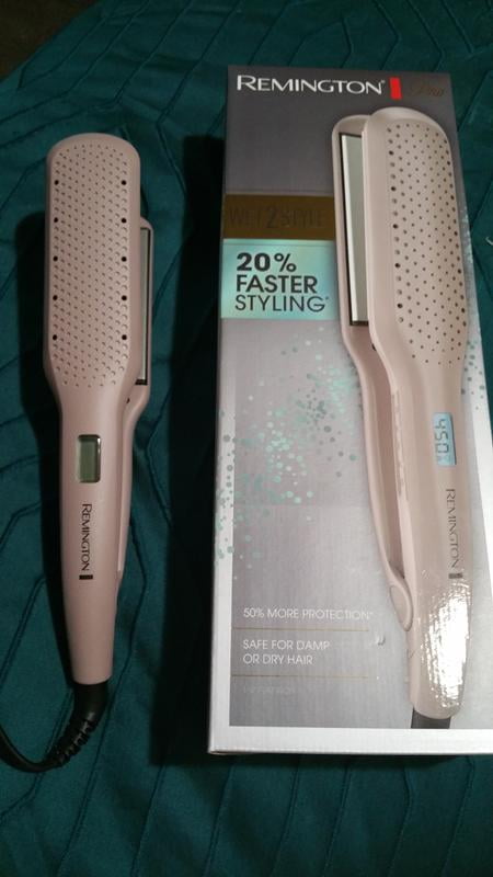 remington pro wet 2 style flat iron