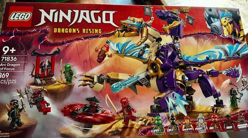 LEGO NINJAGO Arc Dragon of Focus Kids Toy, 869 pcs.