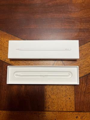 Apple, Stylus Pen, White, Supports Double Tapping, 2nd Gen