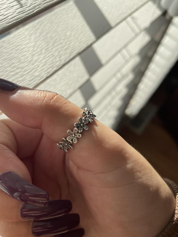 Authentic 190934CZ-56 Ring Dazzling Daisy Meadow, Clear