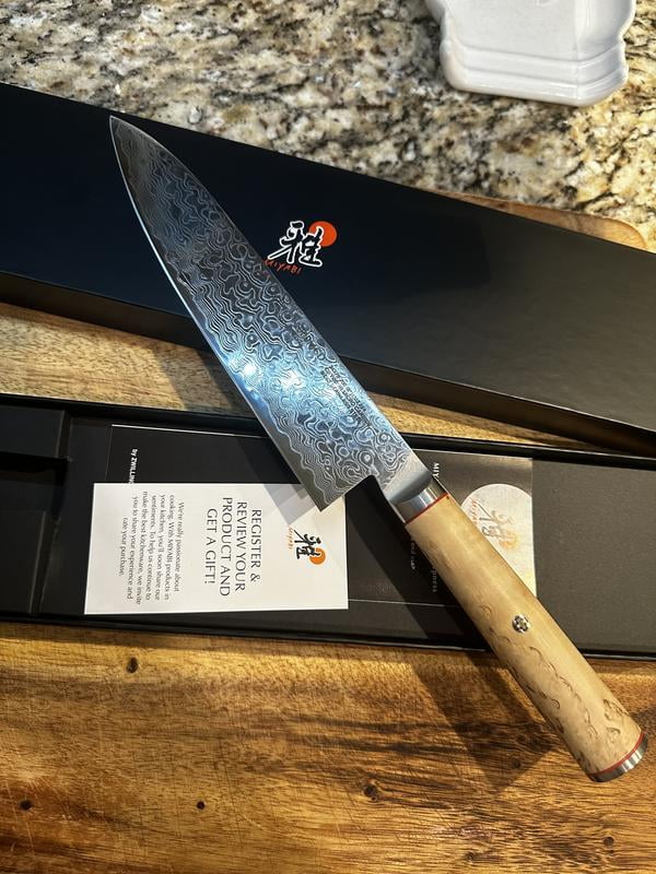 Customer reviews for Miyabi Birchwood SG2 8-inch Chef's Knife