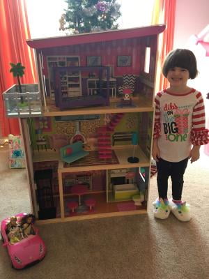 kidkraft super model dollhouse with furniture