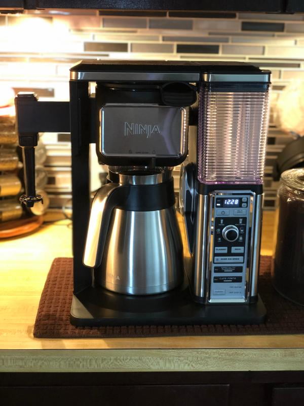 Ninja CF087 Coffee Bar Brewer with Stainless Steel Carafe & Auto-IQ Intelligence