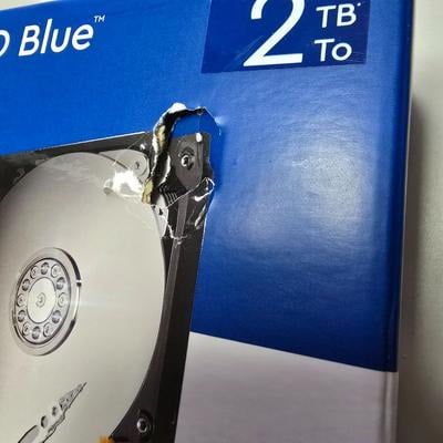 Western Digital 2TB WD Blue Internal Hard Drive - 5400 RPM, SATA 6