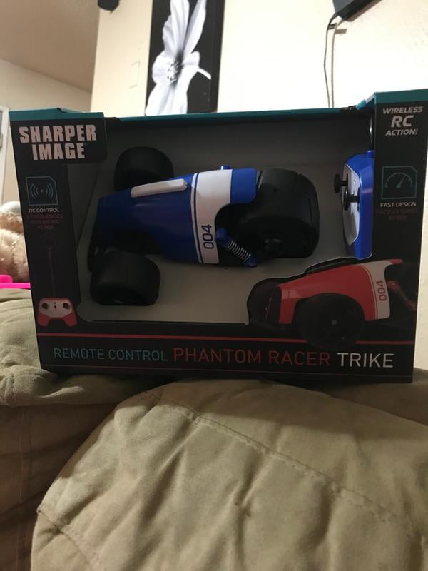 The Black Series Wireless Remote Control Phantom Racer Trike In Box Blue Good 