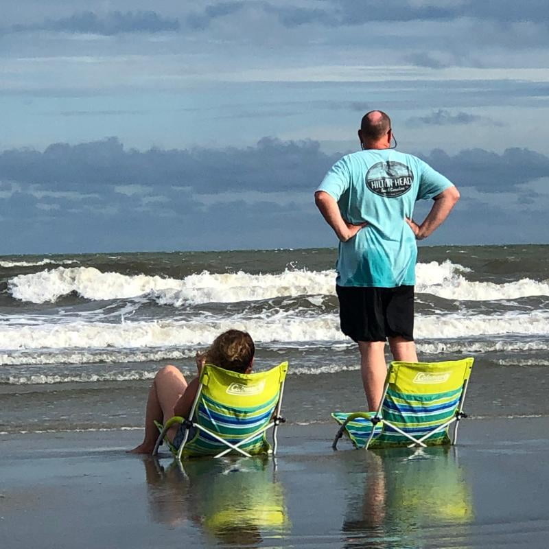 coleman beach chair