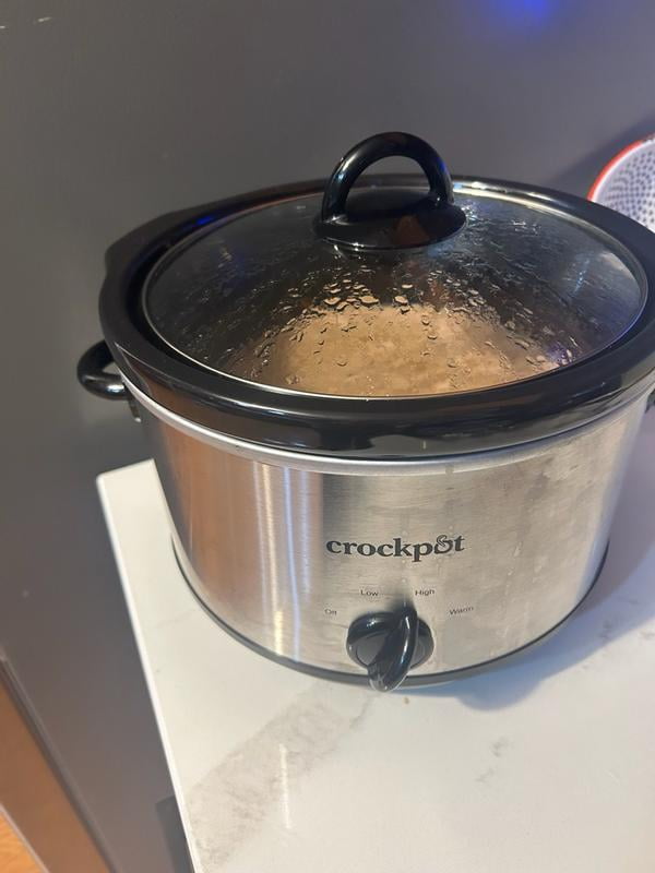 Crock-Pot 4.5-Quart Manual Slow Cooker, High/Low Settings