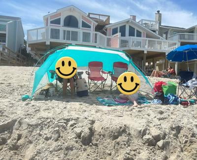 Tente De Plage Ozark Trail - Abri Anti-UV 8x6 Pieds Pour Soleil Et Détente